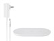 View product image Monoprice Qi Certified Dual Device Fast Wireless Charging Pad, 7.5W/10W Output, White - image 4 of 6