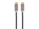 View product image Monoprice 4K SlimRun AV High Speed HDMI Cable 50ft - Outdoor Rated AOC 18Gbps Armored Black - image 2 of 6