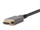View product image Monoprice 4K SlimRun AV High Speed HDMI Cable 50ft - Outdoor Rated AOC 18Gbps Armored Black - image 3 of 6