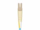 View product image Monoprice OM3 Fiber Optic Cable - LC/LC, 50/125 Type, Multi-Mode, Duplex, 10GB, Aqua, 30m - image 4 of 4