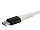 View product image Monoprice AtlasFlex Series Durable USB 2.0 Type-C to Type-A Charge & Sync Kevlar-Reinforced Nylon-Braid Cable, 6ft, White - image 3 of 6