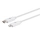View product image Monoprice Essential Apple MFi Certified Lightning to USB-C Charging Cable - 3ft, White - image 2 of 6