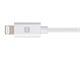 View product image Monoprice Essential Apple MFi Certified Lightning to USB-C Charging Cable - 3ft, White - image 4 of 6