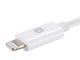 View product image Monoprice Essential Apple MFi Certified Lightning to USB-C Charging Cable - 3ft, White - image 6 of 6