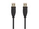View product image Monoprice Select USB 3.0 Type-A to Type-A Cable, 3ft, Black - image 1 of 4