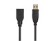 View product image Monoprice Select USB 3.0 Type-A to Type-A Female Extension Cable, 3ft, Black - image 1 of 6