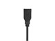 View product image Monoprice Select USB 3.0 Type-A to Type-A Female Extension Cable, 3ft, Black - image 5 of 6