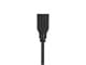 View product image Monoprice Select USB 3.0 Type-A to Type-A Female Extension Cable, 6ft, Black - image 5 of 6