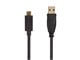 View product image Monoprice Select USB 3.0 USB-C to USB-A Cable  6ft  Black - image 1 of 6