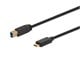 View product image Monoprice Select USB 3.0 Type-C to Type-B Cable, 1.5ft, Black - image 2 of 6