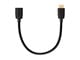 View product image Monoprice 8K Ultra High Speed HDMI Extension Cable 1ft - 48Gbps Black - image 2 of 6