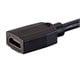 View product image Monoprice 8K Ultra High Speed HDMI Extension Cable 1ft - 48Gbps Black - image 3 of 6