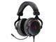 View product image Dark Matter by Monoprice Supernova USB Gaming Headset - 53mm, Virtual 7.1 Surround, Detachable ANC Mic, PU Leather/Aluminum, RGB, PC Only - image 1 of 6
