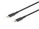 View product image Monoprice Stealth Charge & Sync USB 2.0 Type-C to Type-C Cable, Up to 3A/60W, 1.5ft, Black - image 2 of 2