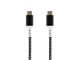 View product image Monoprice Stealth Charge & Sync USB 2.0 Type-C to Type-C Cable, Up to 3A/60W, 3ft, White - image 1 of 2
