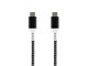 View product image Monoprice Stealth Charge and Sync USB 2.0 Type-C to Type-C Cable, Up to 5A/100W, 1.5ft, White - image 1 of 2
