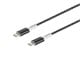 View product image Monoprice Stealth Charge & Sync USB 2.0 Type-C to Type-C Cable, Up to 3A/60W, 3ft, White, 3-Pack - image 2 of 2
