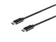 View product image Monoprice Palette Series USB 2.0 Type-C to Type-C Charge & Sync Nylon-Braid Cable, 1.5ft, Black - image 2 of 2