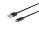 View product image Monoprice Palette Series USB 2.0 Type-C to Type-A Charge and Sync Nylon-Braid Cable, 1.5ft, Black - image 2 of 2