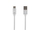 View product image Monoprice Palette Series USB 2.0 Type-C to Type-A Charge and Sync Nylon-Braid Cable, 6ft, White - image 1 of 2