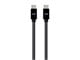 View product image Monoprice Select Charge & Sync USB-C to USB-C Cable  USB 2.0  TPE Jacket  Up to 3A/60W  1.5ft  Black\ - image 1 of 4