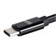 View product image Monoprice Select Charge & Sync Type-C to Type-C Cable, USB 2.0, TPE Jacket, Up to 3A/60W, 1.5ft, Black\ - image 4 of 4
