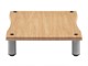 View product image Monolith by Monoprice Amplifier/Component Stand XL, Maple - image 4 of 6