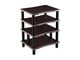 View product image Monolith by Monoprice Heavy Duty 4 Tier Audio Stand XL, 1&#34; Shelf Thickness, Espresso - image 2 of 6