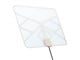 View product image Monoprice Clear Window or Wall Mount Paper Thin HDTV Antenna with In-line Active Amplifier - image 2 of 5