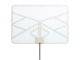 View product image Monoprice Clear Window or Wall Mount Paper Thin HDTV Antenna with In-line Active Amplifier - image 4 of 5