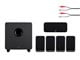 View product image Monoprice HT-35 Premium 5.1-Channel Home Theater System with Powered Subwoofer, Charcoal - image 6 of 6