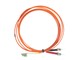 View product image Monoprice OM1 Fiber Optic Cable - LC/ST, 62.5/125 Type, Multi-Mode, Duplex, Orange, 10m - image 1 of 1