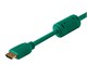 View product image Monoprice 4K High Speed HDMI Cable 1.5ft - 18Gbps Green - image 2 of 6