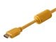 View product image Monoprice 4K High Speed HDMI Cable 1.5ft - 18Gbps Yellow - image 2 of 6