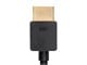 View product image Monoprice 8K Ultra High Speed Slim HDMI Cable - HDMI 2.1, 8k@60Hz, 4k@120Hz, 48Gbps, HDR, VRR, 3ft, Black - 3 Pack - image 3 of 4