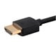 View product image Monoprice 8K Ultra High Speed Slim HDMI Cable - HDMI 2.1, 8k@60Hz, 4k@120Hz, 48Gbps, HDR, VRR, 3ft, Black - 3 Pack - image 4 of 4