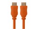 View product image Monoprice 4K High Speed HDMI Cable 3ft - 18Gbps Orange - image 1 of 6