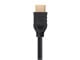 View product image Monoprice 4K No Logo High Speed HDMI Cable 1.5ft - CL2 In Wall Rated 18 Gbps Black - 5 Pack - image 4 of 4