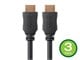 View product image Monoprice 4K High Speed HDMI Cable 5ft - 18Gbps Black - 3 Pack - image 1 of 4