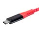 View product image Monoprice AtlasFlex Series Durable USB 3.2 Gen 2 Type-C Data & Power Kevlar Reinforced Nylon-Braid Cable, 5A/100W, 1m, Red - image 4 of 6