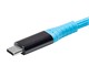 View product image Monoprice AtlasFlex Series Durable USB 3.2 Gen 2 Type-C Data & Power Kevlar Reinforced Nylon-Braid Cable, 5A/100W, 1m, Blue - image 4 of 6