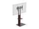 View product image Monoprice Commercial Series Height Adjustable Tilt TV Mount and Stand with Component Shelf for LED Displays 37in to 70in, Max Weight 88lbs., VESA Patterns up to 600x400, Brown - image 2 of 6