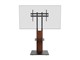 View product image Monoprice Commercial Series Height Adjustable Tilt TV Mount and Stand with Component Shelf for LED Displays 37in to 70in, Max Weight 88lbs., VESA Patterns up to 600x400, Brown - image 3 of 6