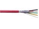 View product image Syston 16/4 Solid Overall Shielded Fire Alarm Cable (UL)/FPLP/CL3P/FT6 Red 1000ft Reel in Box - image 1 of 1