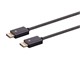 View product image DisplayPort 1.2 EasyPlug Nylon Braided Cable, 10ft, Gray - image 2 of 4