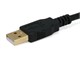 View product image Monoprice USB Type-A to USB Type-B 2.0 Cable - 28/24AWG Gold Plated Black 1.5ft, 5-Pack - image 2 of 3