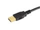 View product image Monoprice USB Type-A to USB Type-B 2.0 Cable - 28/24AWG Gold Plated Black 10ft, 3-Pack - image 2 of 3