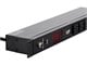 View product image Monoprice 14 Outlet Metal 1U Rackmount PDU Power Distribution Unit with Ampere Meter, 8 Rear 6 Front NEMA 5-15R Outlets, 15A Circuit Breaker, 6ft Cord - image 6 of 6