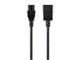 View product image Monoprice Power Cord - IEC 60320 C20 to IEC 60320 C15, 14AWG, 15A/1875W, 3-Prong, Black, 1ft - image 1 of 6