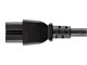 View product image Monoprice Power Cord - IEC 60320 C20 to IEC 60320 C15, 14AWG, 15A/1875W, 3-Prong, Black, 10ft - image 3 of 6